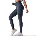 Acid Wash Seamless Vintage Leggings YJF-009 (2)