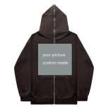 Blank Full Zip-up Hoodie WY-011 (2)