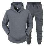 Blank Pullover Hoodie Sweatshirt Suit CKTZ-009 (5)