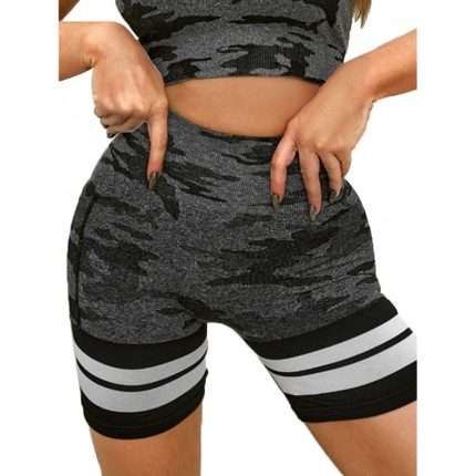 Camouflage Seamless Shorts YJF-014 (2)