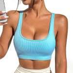 Fixed Straps Yoga Sports Bras YJF-005 (7)