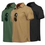 Men Stretch Spandex Golf Polo Shirts DX-029 (4)