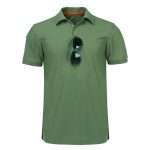 Men Stretch Spandex Golf Polo Shirts DX-029 (6)
