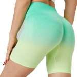 Seamless Gradient Yoga Shorts YJF-015 (6)