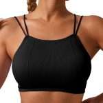 Seamless Padded Sports Bras YJF-004 (3)