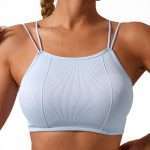 Seamless Padded Sports Bras YJF-004 (8)