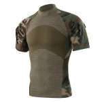 Solid Knitted Sports Camouflage T-Shirt DX-027 (6)