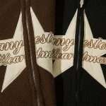 Star Embroidered Zip-up Hoodie WY-014 (1)