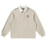 Sweatshirt Long Sleeve Polo Shirt WY-025 (2)
