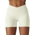 V Waist Sports Seamless Gym Pants YJF-012 (1)