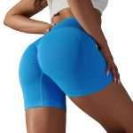 V Waist Sports Seamless Gym Pants YJF-012 (2)
