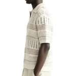 V-neck Polo Knitted T-Shirt DX-024 (1)
