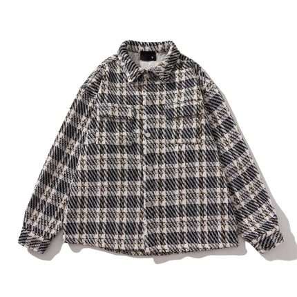 Vintage Embroidered Plaid Jacket WT-001 (5)