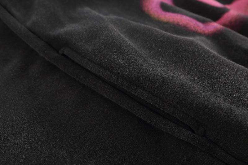 Vintage Graffiti Letter Print Hoodie WY-005 (6)