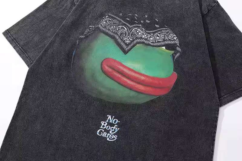 220 GSM Dtg Print Vintage Wash T-shirt DX-048 (2)