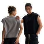 Cropped Sleeveless T-shirt DX-049 (4)