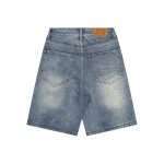 Vintage Embroidery Patch Denim Shorts DK-017 (3)