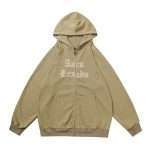 Acid Wash Printing Zipper Hoodie WY-074 (3)