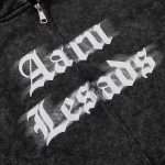 Acid Wash Printing Zipper Hoodie WY-074 (6)