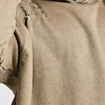 Vintage Wash Distressed Hoodie WY-066 (1)