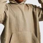 Vintage Wash Distressed Hoodie WY-066 (3)