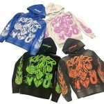 Digital Printing Sun Faded Hoodie WY-091 (1)