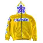 Full Zip-up Puff Printing Hoodie WY-088 (7)
