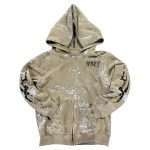 Rhinestone DTG Printing Zip up Hoodie WY-103 (3)