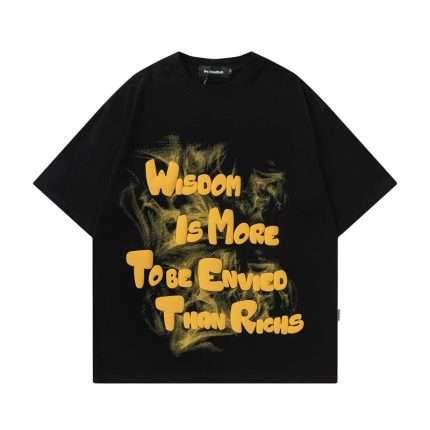 Unisex Puff Printing T-shirt DX-106 (5)