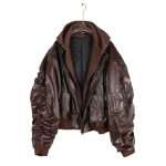 Vegan Leather Hoodie Jacket WT-033 (3)