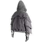 Y2k Acid Wash Full Face Hoodie WY-084 (4)