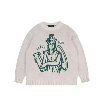 Embroidery Retro Streetwear Sweater MY-030 (2)