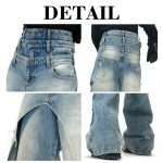 Streetwear Fake-2-Piece Jeans CK-034 (4)