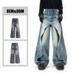 Streetwear Fake-2-Piece Jeans CK-034 (6)