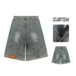 Baggy Denim Shorts Mens DK-040 (3)