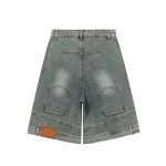 Baggy Denim Shorts Mens DK-040 (4)